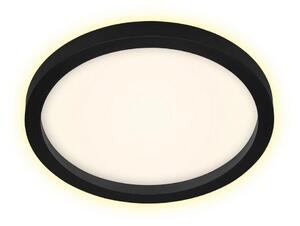 Plafonieră LED CADRE LED/18W/230V d. 29,7 cm neagră Briloner 7361-015