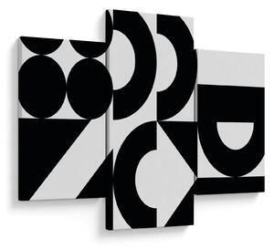 Tablou - Abstracție geometrică N⁰2 (90x60 cm)