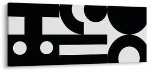 Tablou - Abstracție geometrică N⁰3 (120x50 cm)