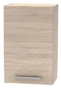 KONDELA Cabinet superior 45 1DV, stejar sonoma, NOVA PLUS NOPL-024-OH