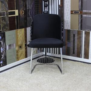 Scaun Ilona Negru Silver