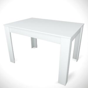Masă de sufragerie Single Shiny White