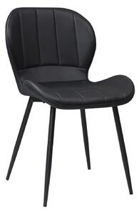 Scaun Piele Ecologică Topaz Negru