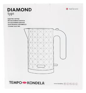 TEMPO-KONDELA DIAMOND TIP 1, ceainic, roşu, 1,7 l