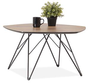 Z0ND0 Măsuță de cafea Petal Xl (nuc + negru). 1111520