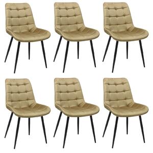 Set 6 Scaune Onix Bej