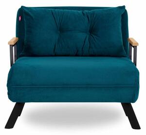 Fotoliu Sando Single Petrol Green