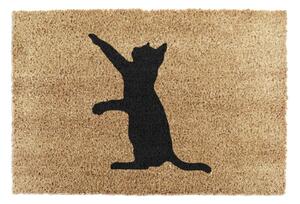 Covoraș de intrare din fibre de nucă de cocos 40x60 cm Cat – Artsy Doormats