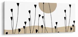 Tablou - Pajiște grafică N⁰2 (120x50 cm)