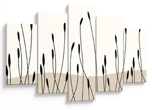 Tablou - Pajiște grafică N⁰3 (150x105 cm)