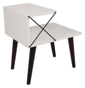 Măsuță de noptieră Cross White