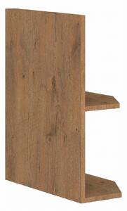 KONDELA Cabinet inferior cu rafturi, stejar Lancelot, VEGA 30 D ZAK BB