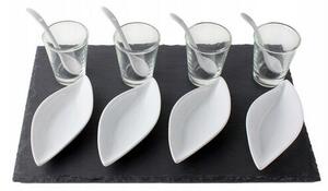Set de servire pentru delicatese EH 13 buc ,boat