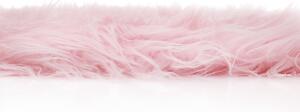 KONDELA Pătură de blană, roz, 150x170, EBONA TIPUL 7