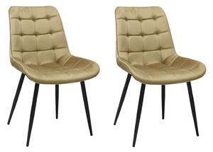 Set 2 Scaune Onix Bej