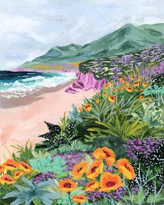 Ilustrare Coastal Bluffs, Sarah Gesek, (30 x 40 cm)