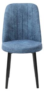 Scaun Cronos Blue Picior Negru