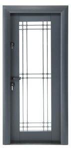 Ușă Metalică cu MDF Arhitect 479 Mahon-pvc Stânga
