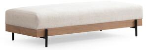 Taburet Eti Oak Pouffe Alb
