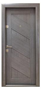 Ușă Metalică cu MDF Arhitect 412 Tanganica PVC Dreapta