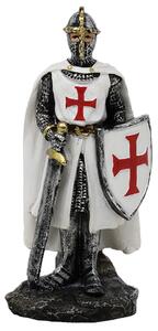 Figurina Cavaler Medieval Templier 7.5 cm