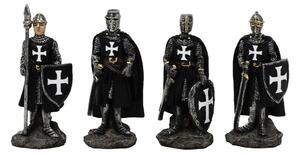 Figurina Cavaler Medieval Cruciat 7.5 cm