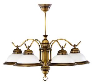 Lustră OPÁL 5xE27/60W/230V Jupiter 15 OZ-5