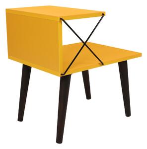 Măsuță de noptieră Cross Yellow