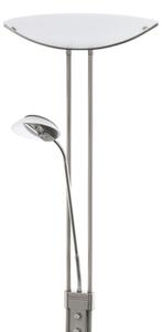 EGLO 85971 - Lampă de podea dimabilă BAYA 1xR7s/230W+1xG9/33W crom mat