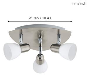 EGLO 90986 - Lampa spot ENEA 3xE14/40W