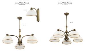 Corp de iluminat perete MONTANA 1xE27/60W