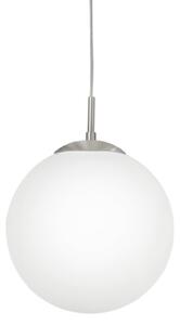EGLO 85263 - Lustra cu cablu RONDO 1xE27/60W alb