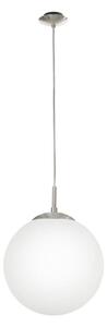 EGLO 85263 - Lustra cu cablu RONDO 1xE27/60W alb