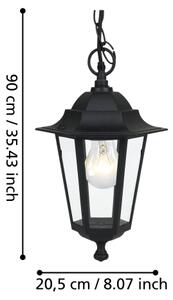 EGLO 22471 - Corp de iluminat exterior LATERNA 4 1xE27/60W