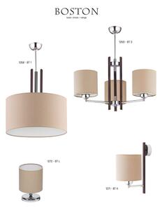 JUPITER 1271-BTK - Corp de iluminat perete BOSTON 1xE27/60W
