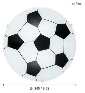 Eglo 87284 - Corp de iluminat perete JUNIOR E27/60W/230V
