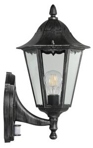 Eglo 93458 - Corp de iluminat perete exterior cu senzor NAVEDO 1xE27/60W/230V