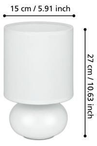 Eglo 93046 - Lampa de masa TRONDIO 1xE14/40W/230V