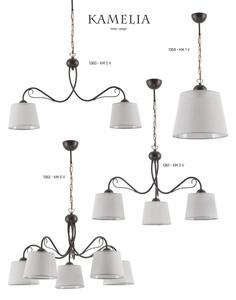 KAMELIA KM 2 V - Lustra cu lant 2xE27/60W/230V