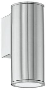 Eglo 33581 - Aplica de perete exterior LED RGBW RIGA, reglabilă, 1xGU10/5W/230V IP44, crom mat