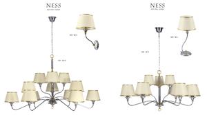 Jupiter 1410 - NESS NE 9 - Lustra cu lant 9xE27/60W/230V