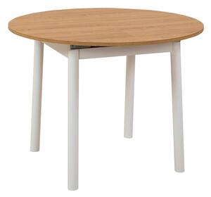 Masă de sufragerie Oliver Oak White