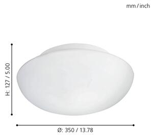 Plafonieră Eglo 83404 ELLA 2xE27/60W/230V