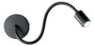 Ideal Lux - Lampă flexibilă FOCUS LED/4W/230V CRI 90 negru