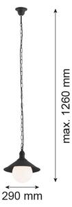 Argon 3285 - exterior Lustra ERBA BIS 1xE27/60W/230V