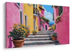 Tablou - Alee roz (90x60 cm)