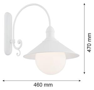 Argon 3297 - Corp de iluminat perete ERBA BIS 1xE27/60W/230V