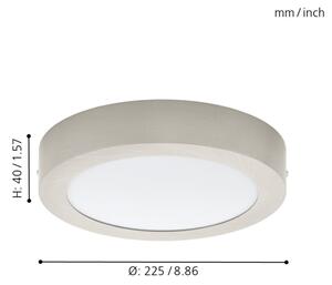 Eglo 32442 - Plafonieră LED FUEVA 1 LED/18W/230V