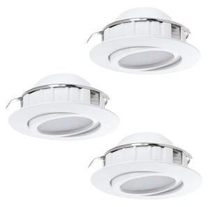 Eglo 95851 - Set de 3 spoturi LED încastrate PINEDA, 4,9 W, 230 V