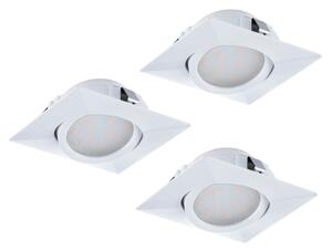 Eglo 95844 - Set de 3 spoturi LED încastrate PINEDA LED/4,9W/230V